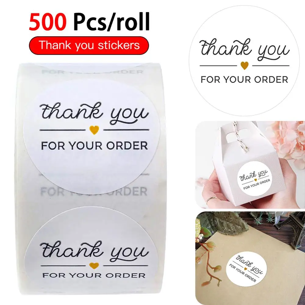 500pcs Stickers 1 inch Round "THANK YOU FOR YOUR ORDER " Stickers Seal Labels Scrapbooking for Package Stationery Sticker
500pcs Stickers 1 inch Round "THANK YOU FOR YOUR ORDER " Stickers Seal Labels Scrapbooking for Package Stationery Sticker