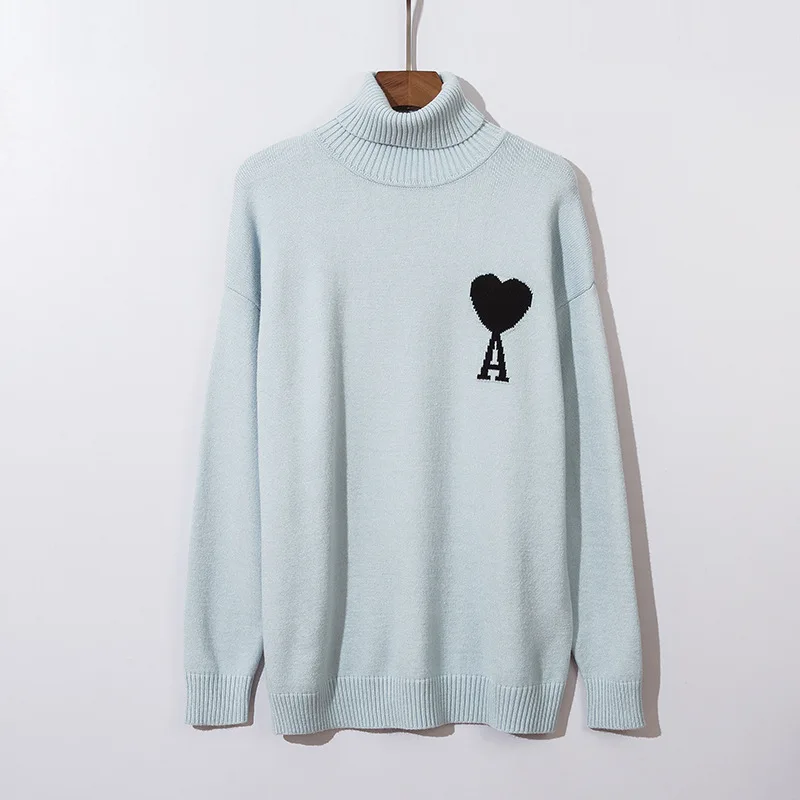 Stone Island Autumn winter 21 high neck big love high neck men's women's same knitted sweater 8886
Stone Island Autumn winter 21 high neck big love high neck men's women's same knitted sweater 8886