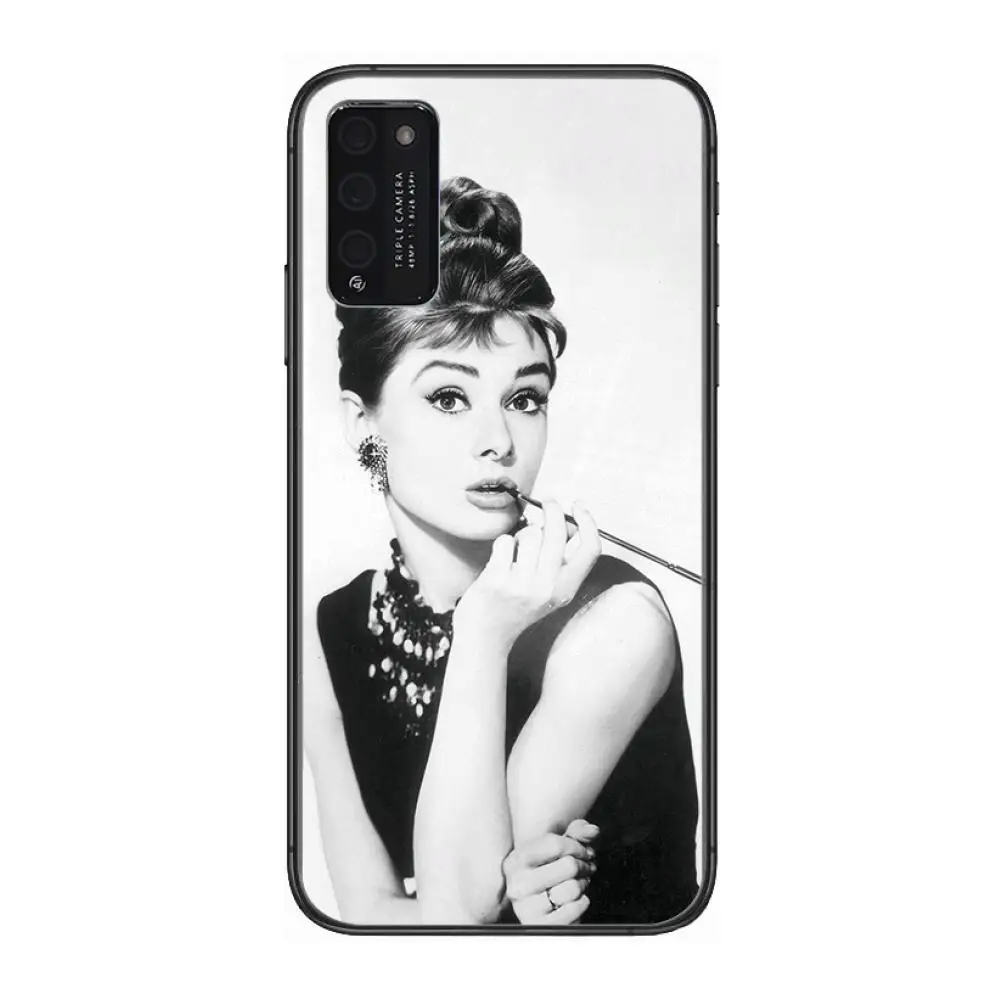 Famous Elegant Audrey Hepburn Clear Phone Case For Huawei Honor 10 20 30 9 X Pro Lite V 5G RU Black Etui Coque Hoesjes Comic Fa 
Famous Elegant Audrey Hepburn Clear Phone Case For Huawei Honor 10 20 30 9 X Pro Lite V 5G RU Black Etui Coque Hoesjes Comic Fa