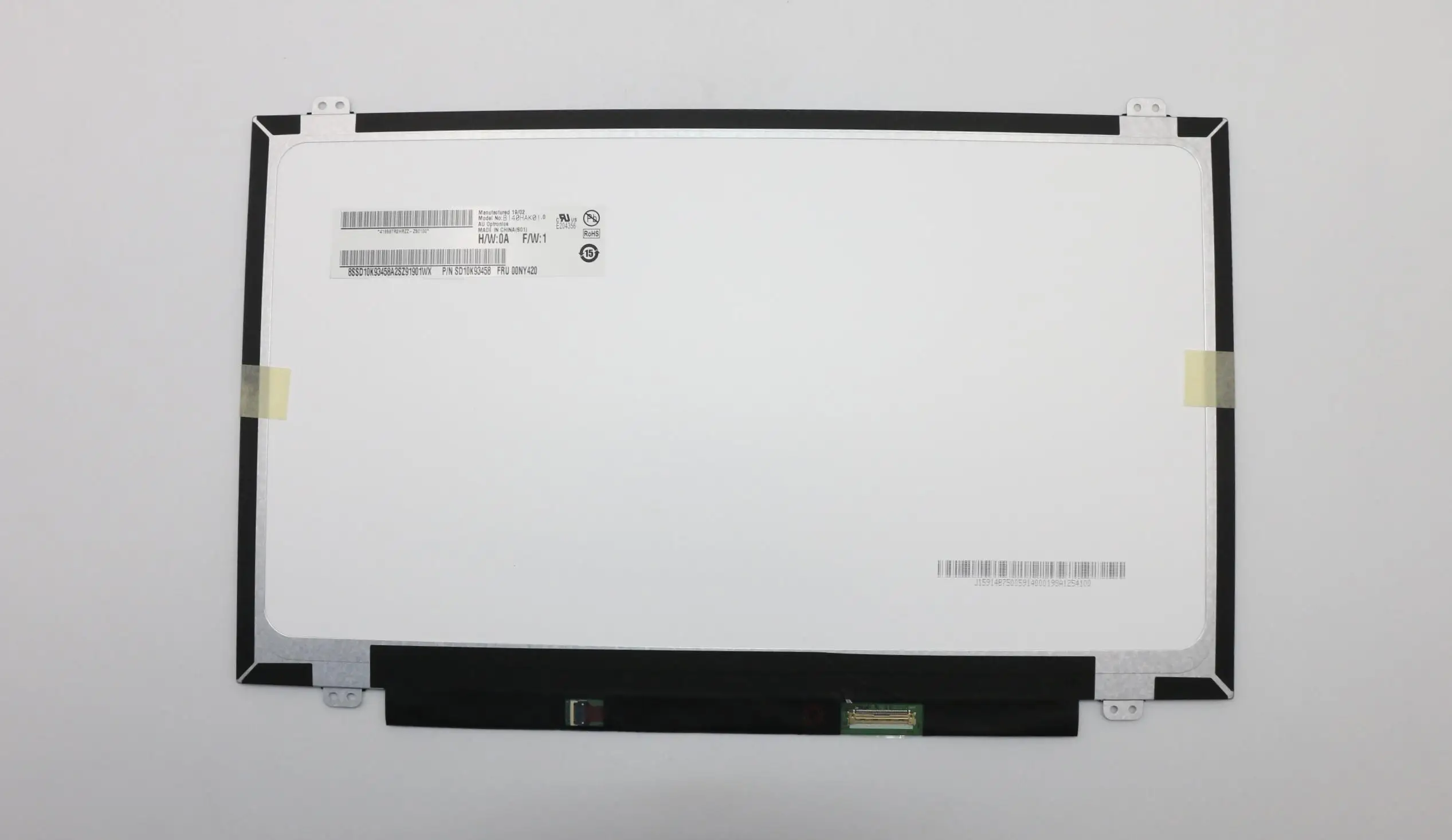 14.0 inch New for Lenovo ThinkPad T470 FHD IPS LCD Touch Screen Display Assembly Replacement FRU 00NY420
14.0 inch New for Lenovo ThinkPad T470 FHD IPS LCD Touch Screen Display Assembly Replacement FRU 00NY420