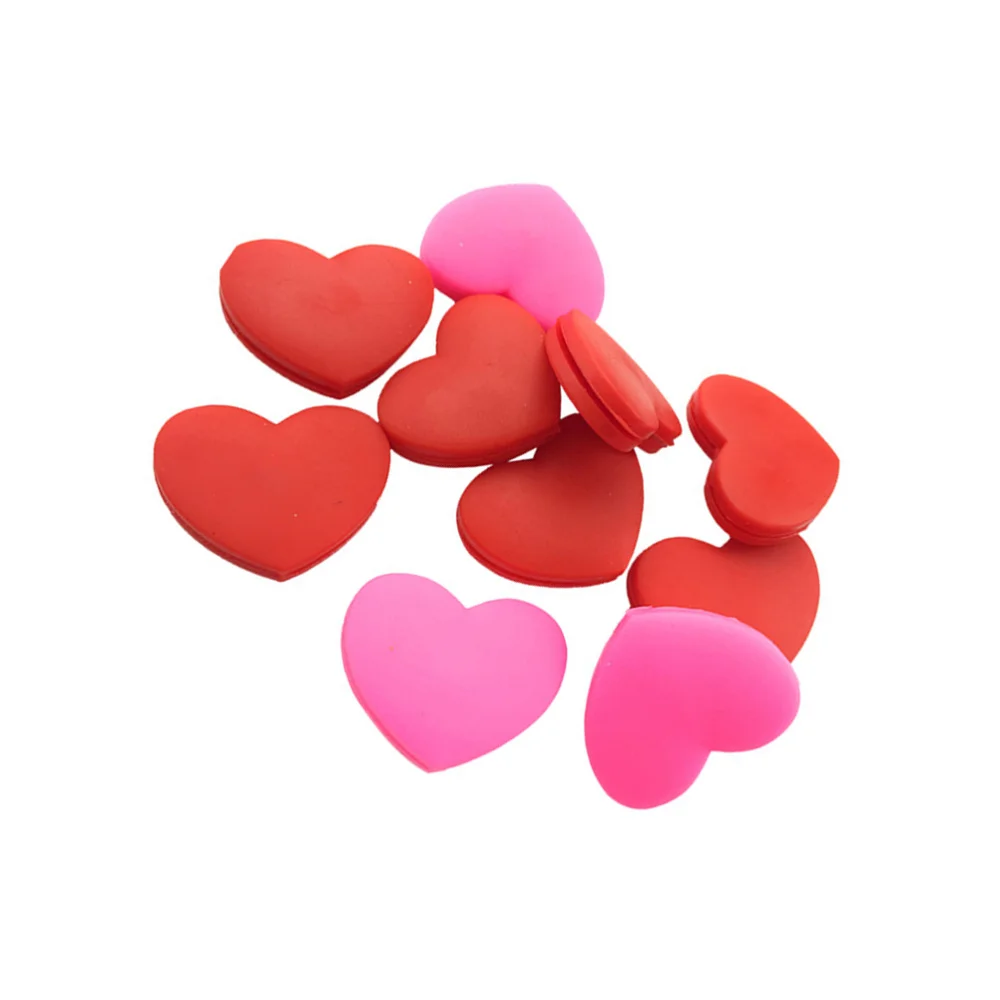 10 Pcs Tennis Racket Vibration Dampeners Heart Shape Tennis Racquet Absorbers Tennis Racket Strings Dampers for Players (Red and
10 Pcs Tennis Racket Vibration Dampeners Heart Shape Tennis Racquet Absorbers Tennis Racket Strings Dampers for Players (Red and