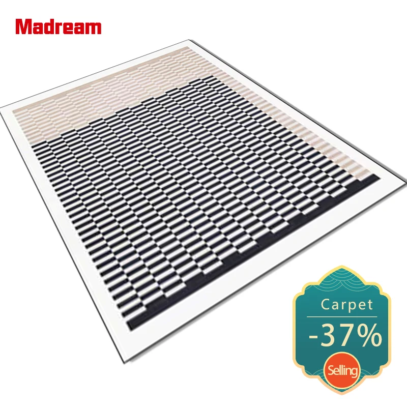 Large Modern Living Room Carpet Fashion Simple Checkerboard Lattice Pattern Rug Black Brown Soft Non-Slip Bedroom Floor Mat 2021
Large Modern Living Room Carpet Fashion Simple Checkerboard Lattice Pattern Rug Black Brown Soft Non-Slip Bedroom Floor Mat 2021