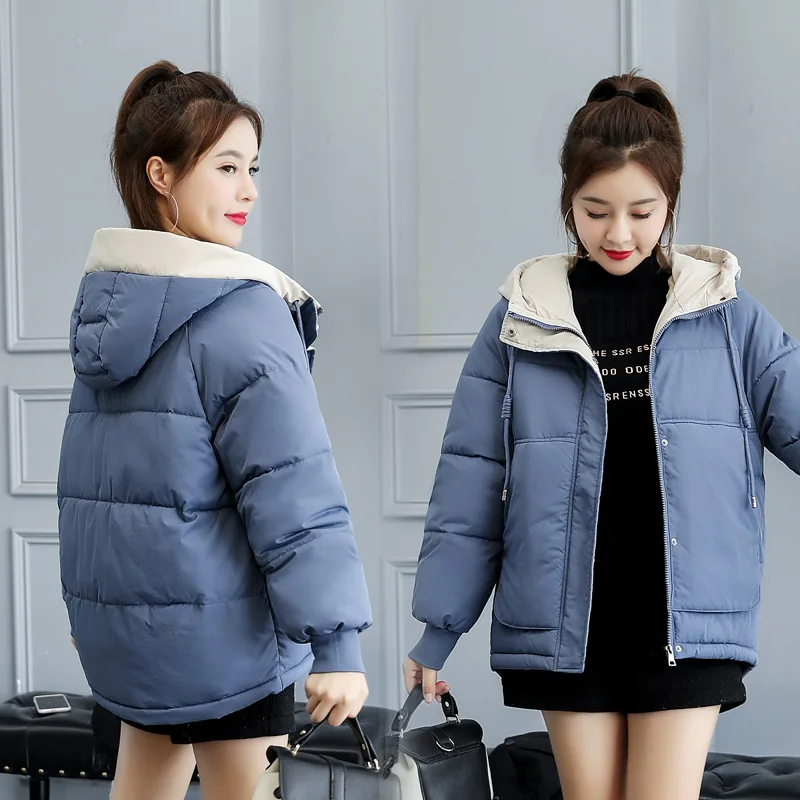 Cotton padded women's short autumn and winter new bread clothing Korean loose ins coat down cotton padded coat
Cotton padded women's short autumn and winter new bread clothing Korean loose ins coat down cotton padded coat