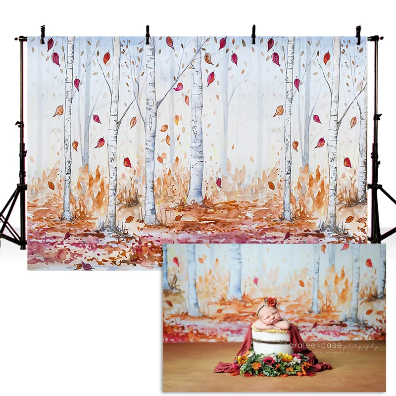 Photography Backdrop Newborn Baby Birthday Photo Autumn Fallen Leaves Forest Children Decoration Props Background Photo Studio
Photography Backdrop Newborn Baby Birthday Photo Autumn Fallen Leaves Forest Children Decoration Props Background Photo Studio