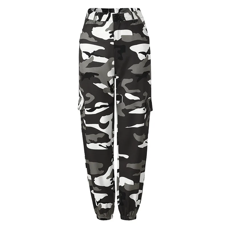 Pants Women Loose Camouflage Cargo High Waist Hip Hop Trousers Casual Women Overalls Harem Pants 2020 Hot Sweatpants
Pants Women Loose Camouflage Cargo High Waist Hip Hop Trousers Casual Women Overalls Harem Pants 2020 Hot Sweatpants