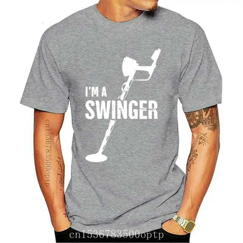 Мужская футболка свингера, забавная футболка с металлическим детектором, Женская Мужская футболка
Мужская футболка свингера, забавная футболка с металлическим детектором, Женская Мужская футболка