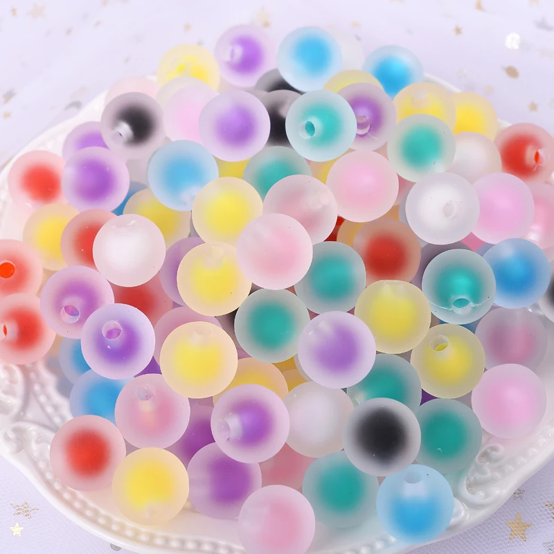 10Pcs/Lot 16mm Multicolor Frosted Round Acrylic Beads Loose Spacer Beads For Jewelry Making DIY Bracelet Necklace Accessories
10Pcs/Lot 16mm Multicolor Frosted Round Acrylic Beads Loose Spacer Beads For Jewelry Making DIY Bracelet Necklace Accessories