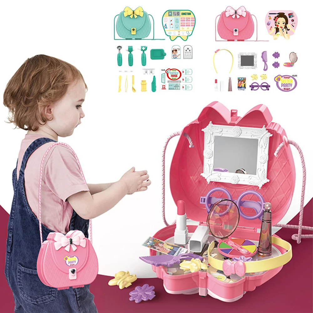 Makeup Bag Set Princess Cosmetics Make Up Set For Kids Pretend Play Make Up Toys For Children Princess Dress Up Toys For Girls
Makeup Bag Set Princess Cosmetics Make Up Set For Kids Pretend Play Make Up Toys For Children Princess Dress Up Toys For Girls