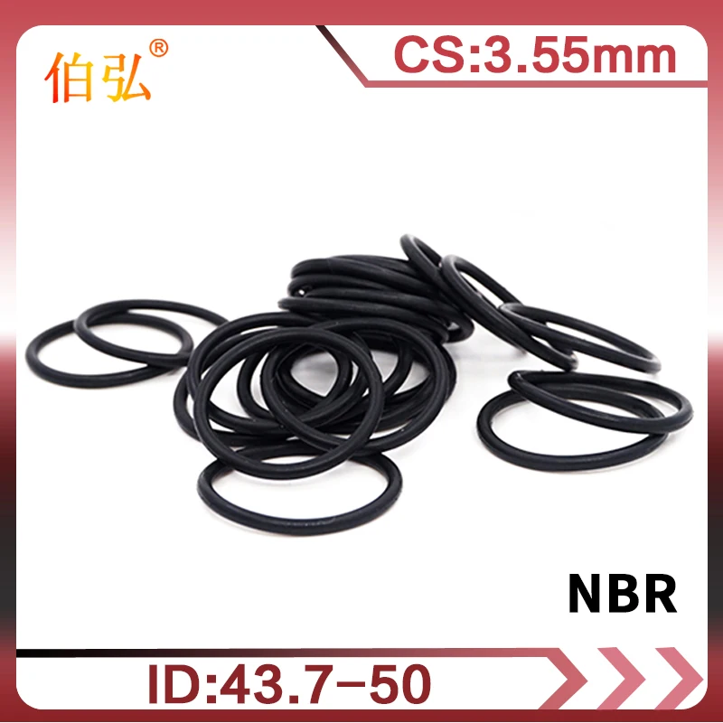 20PCS/lot Rubber Ring NBR Sealing O-Ring Nitrile CS3.55mm ID 43.7/45/46.2/47.5/48.7/50mm Seal Oil Wear Gasket Washer
20PCS/lot Rubber Ring NBR Sealing O-Ring Nitrile CS3.55mm ID 43.7/45/46.2/47.5/48.7/50mm Seal Oil Wear Gasket Washer
