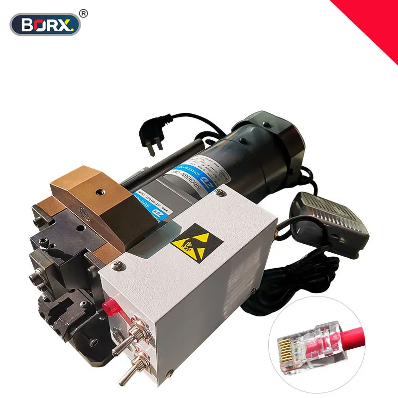 PC plugs network wire connector clamping tool network RJ45 Crystal head crimping machine
PC plugs network wire connector clamping tool network RJ45 Crystal head crimping machine