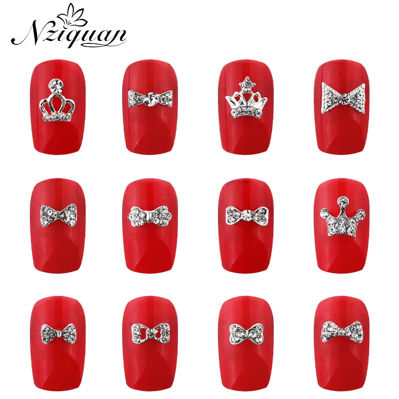 NZIQUAN 10pcs/box Geometric 3D Graphics Metal Nail Art Decoration Bow/crown DIY Accessories Nail Drill Decoration Accessories
NZIQUAN 10pcs/box Geometric 3D Graphics Metal Nail Art Decoration Bow/crown DIY Accessories Nail Drill Decoration Accessories