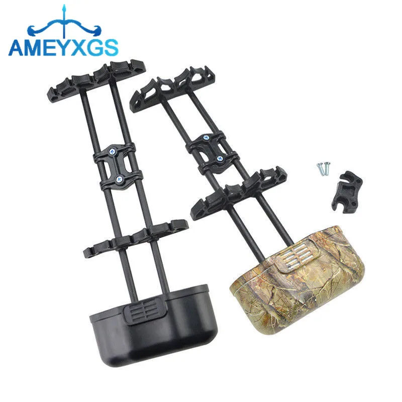 

1Pc 5 Spot Arrow Quiver Holder Case Archery Compound Bow Quick Release Lock Mounting For Outdoor Hunting Shooting Accessories