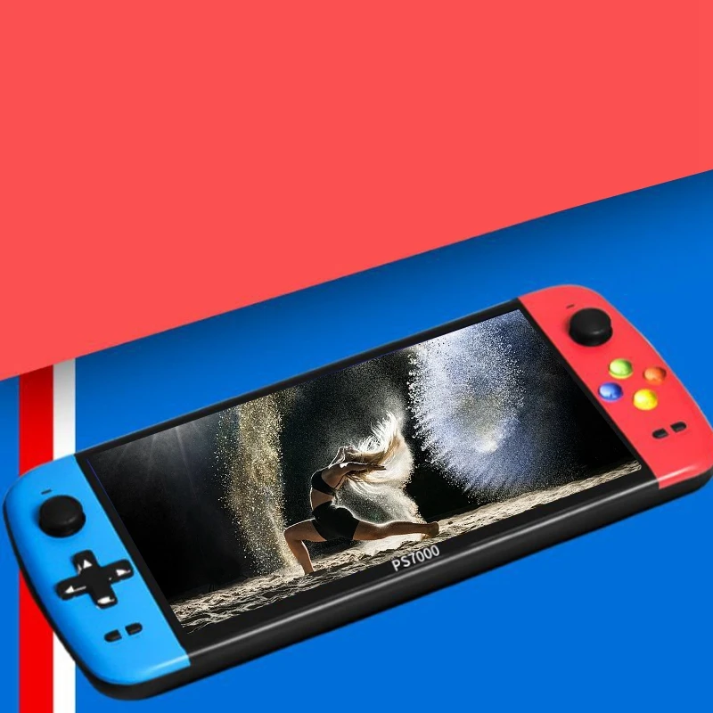 X2 Handheld Game Console, 7-Inch Double HD Large-Screen Retro 128-Bit Portable Video Game Console
X2 Handheld Game Console, 7-Inch Double HD Large-Screen Retro 128-Bit Portable Video Game Console
