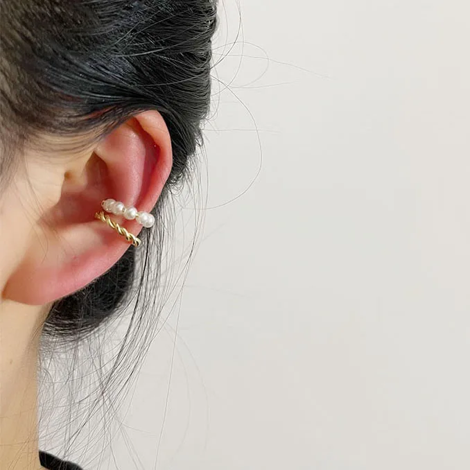 Cute Small Double Layer Pearl Beads Mini Gold Non-pierced Ear Clip Earrings For Women Girls Lovely Ear Jewelry Gift
Cute Small Double Layer Pearl Beads Mini Gold Non-pierced Ear Clip Earrings For Women Girls Lovely Ear Jewelry Gift