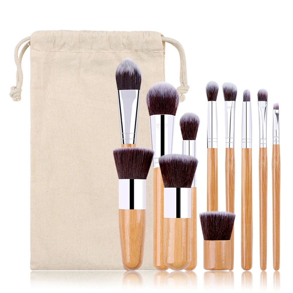 11pcs Soft Synthetic Hair Champagne Gold Makeup Brushes Lip Eye Shadow Concealer Eyebrow Blending Make Up Set tool
11pcs Soft Synthetic Hair Champagne Gold Makeup Brushes Lip Eye Shadow Concealer Eyebrow Blending Make Up Set tool