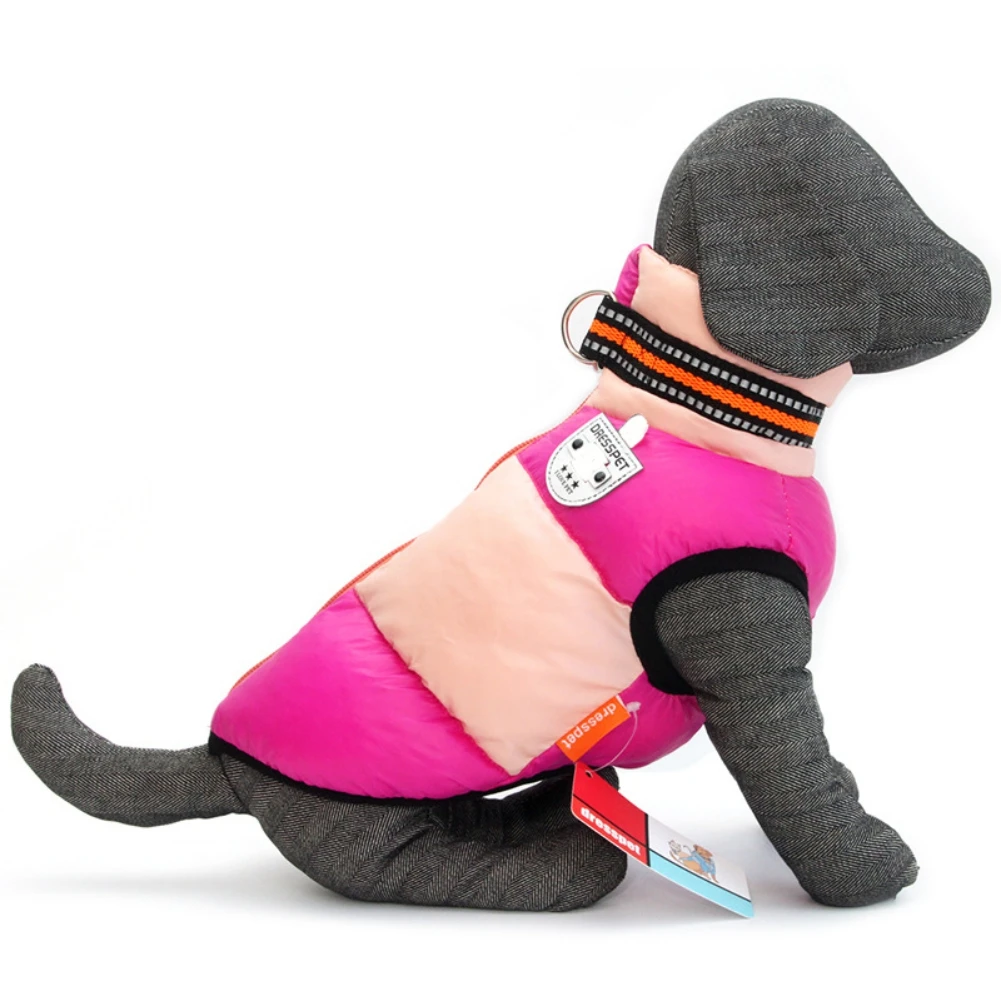 Cold Weather Dog Warm Vest Jacket Coat Fashion Pet Winter Clothes for Small Medium Large Dogs Outfit with Leash Rings
Cold Weather Dog Warm Vest Jacket Coat Fashion Pet Winter Clothes for Small Medium Large Dogs Outfit with Leash Rings