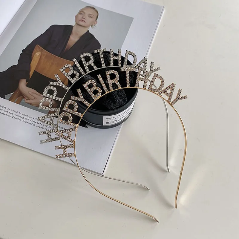 Alloy rhinestone headbands fashion hair accessories women letter HAPPYBIRHDAY happy birthday party hairband boutique hair bands
Alloy rhinestone headbands fashion hair accessories women letter HAPPYBIRHDAY happy birthday party hairband boutique hair bands