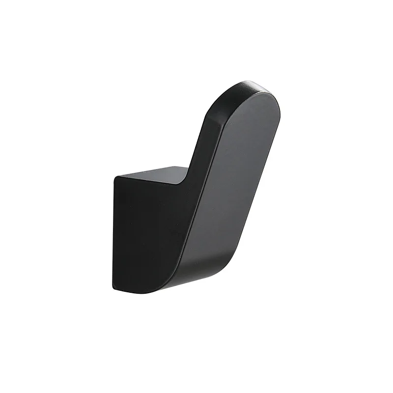 Thick Black Coat Hook Space Aluminum White Coat Hook Wall Hanging Wall Bathroom Coat Hook Single Hook Towel Hooks
Thick Black Coat Hook Space Aluminum White Coat Hook Wall Hanging Wall Bathroom Coat Hook Single Hook Towel Hooks