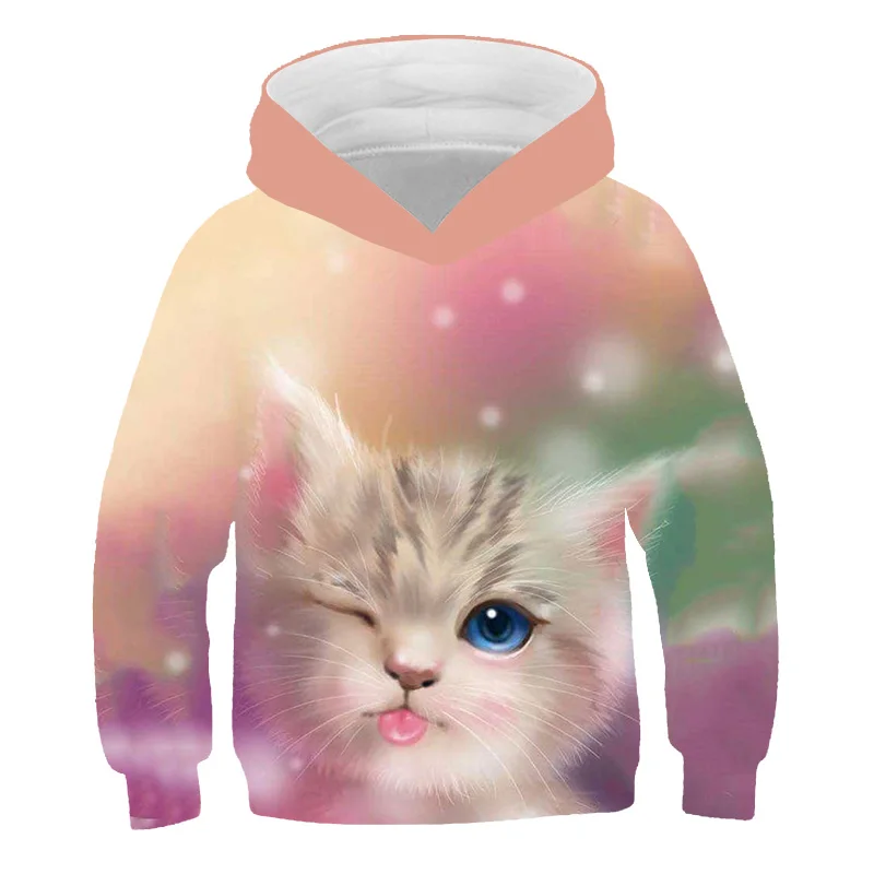 Детская толстовка с капюшоном Kawaii Cat, 3D печать, одежда для видеоигр для подростков, модная повседневная
Детская толстовка с капюшоном Kawaii Cat, 3D печать, одежда для видеоигр для подростков, модная повседневная