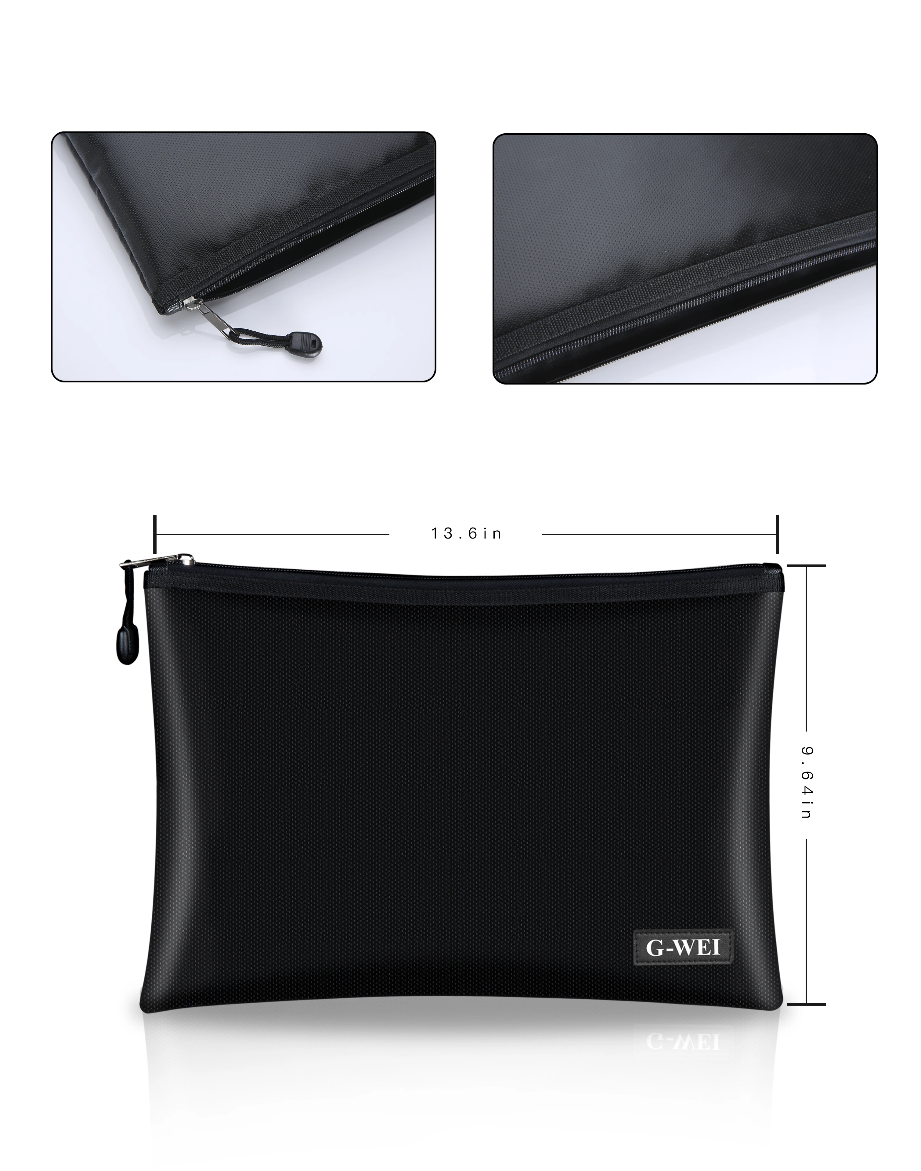 Fireproof Document Bags Waterproof Fireproof Money Bag Safe Storage Pouch with Zipper for A4 Document Holder File Cash Tablet 
Fireproof Document Bags Waterproof Fireproof Money Bag Safe Storage Pouch with Zipper for A4 Document Holder File Cash Tablet