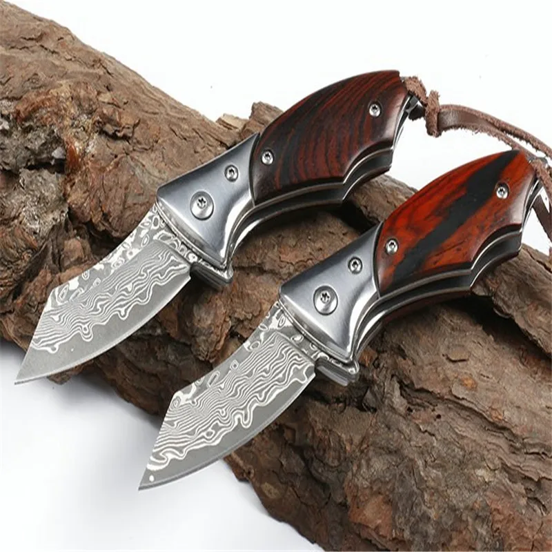 Folding knife Warbird (Damascus) natural yellow sandalwood handle High hardness harp Blade Tactical Folding Outdoor Camping tool
Folding knife Warbird (Damascus) natural yellow sandalwood handle High hardness harp Blade Tactical Folding Outdoor Camping tool