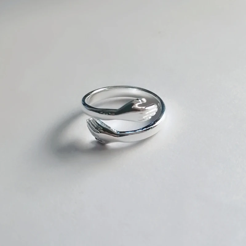 New Fashion Jewelry Hand Embrace Hug Love Lover Women Opening Rings Dance Party Finger Ring Delicate Girl Gift Anillos
New Fashion Jewelry Hand Embrace Hug Love Lover Women Opening Rings Dance Party Finger Ring Delicate Girl Gift Anillos