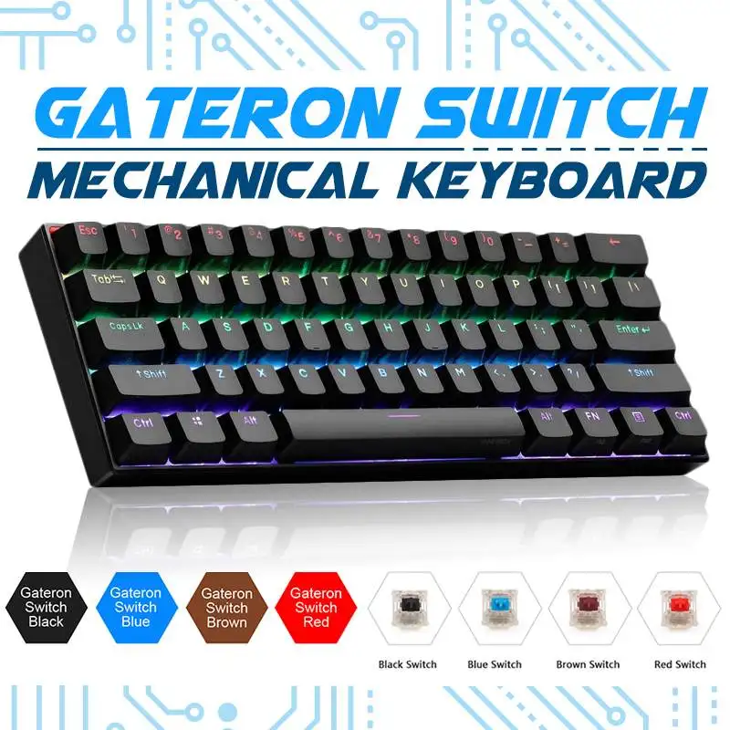Клавиатура Feker Механическая проводная, 61 клавиша, bluetooth, 1,68 МП, RGB-подсветка
Клавиатура Feker Механическая проводная, 61 клавиша, bluetooth, 1,68 МП, RGB-подсветка