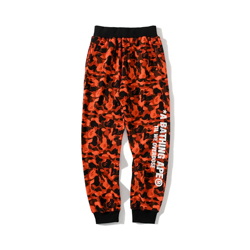 New Japanese BAPE Camouflage Shark Pants Casual Trousers for Men Fashion Shark Hip Hop Camouflage Jogger Sweatpants
New Japanese BAPE Camouflage Shark Pants Casual Trousers for Men Fashion Shark Hip Hop Camouflage Jogger Sweatpants