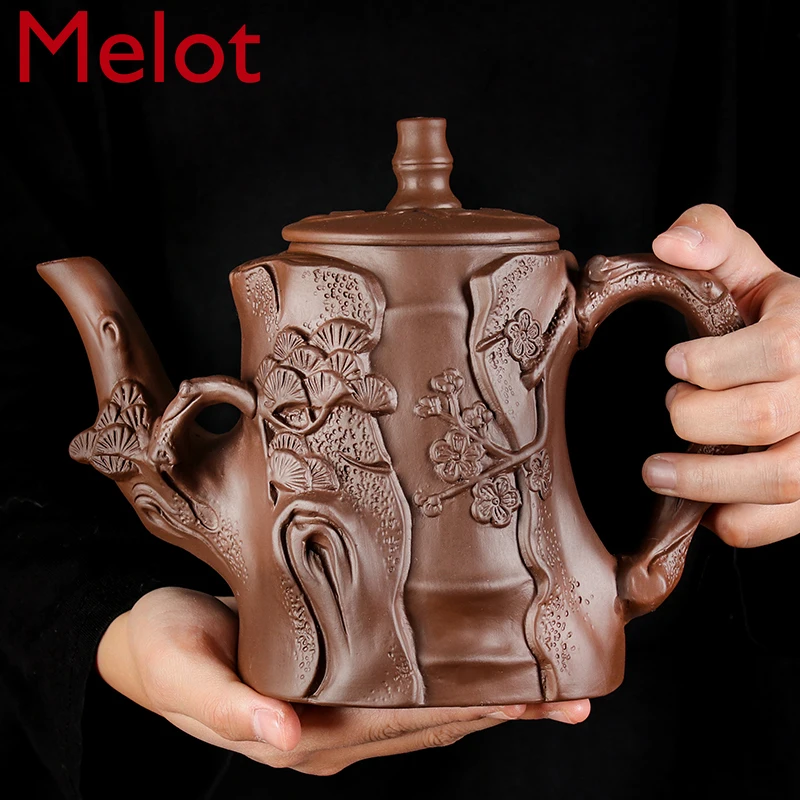 Purple Sand Teapot Strainer Teapot Household Large Yixing Clay Large Capacity Purple Sand Teapot Kung Fu Tea Set Cup Set Yixing
Purple Sand Teapot Strainer Teapot Household Large Yixing Clay Large Capacity Purple Sand Teapot Kung Fu Tea Set Cup Set Yixing