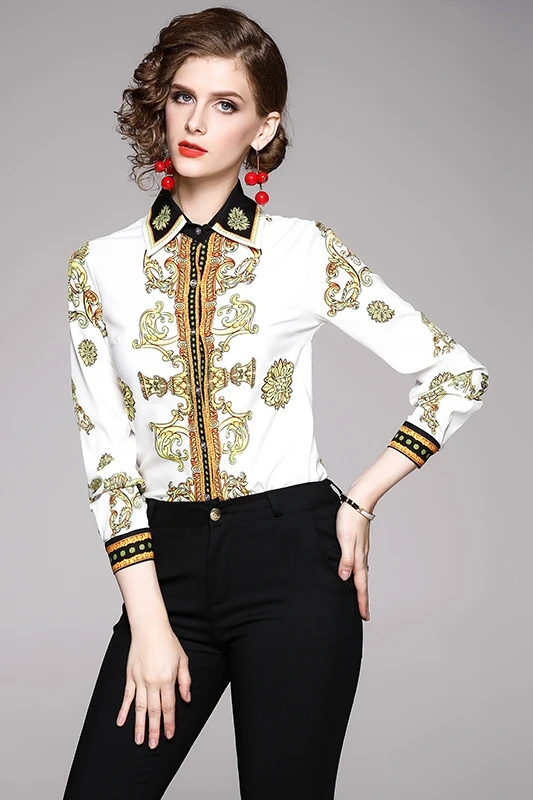 Vintage Shirt Women Long Sleeve Casual Plaid Red fashion Shirt Desinger Long Blouses wave Clothes
Vintage Shirt Women Long Sleeve Casual Plaid Red fashion Shirt Desinger Long Blouses wave Clothes