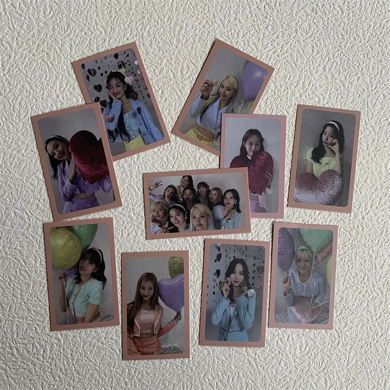 10 шт./компл. двойные альбомные фотокарточки KPOP Формула любви предзаказ ЛОМО