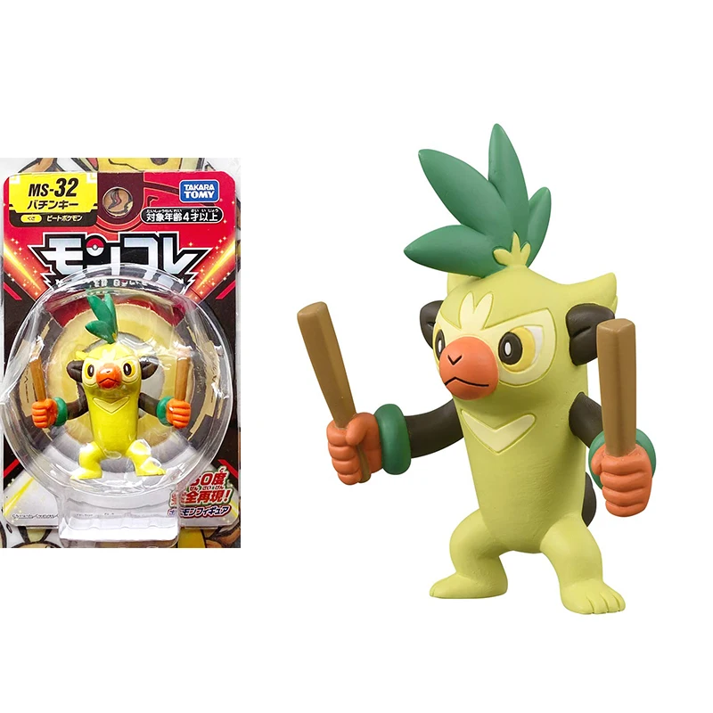 TAKARA TOMY фигурки Pokemon высотой 4 см Moncolle MS-32 Thwackey EMC Покемон фигурку модель игрушки подарок для ребенка детские хлопчатобумажные игрушки
TAKARA TOMY фигурки Pokemon высотой 4 см Moncolle MS-32 Thwackey EMC Покемон фигурку модель игрушки подарок для ребенка детские хлопчатобумажные игрушки