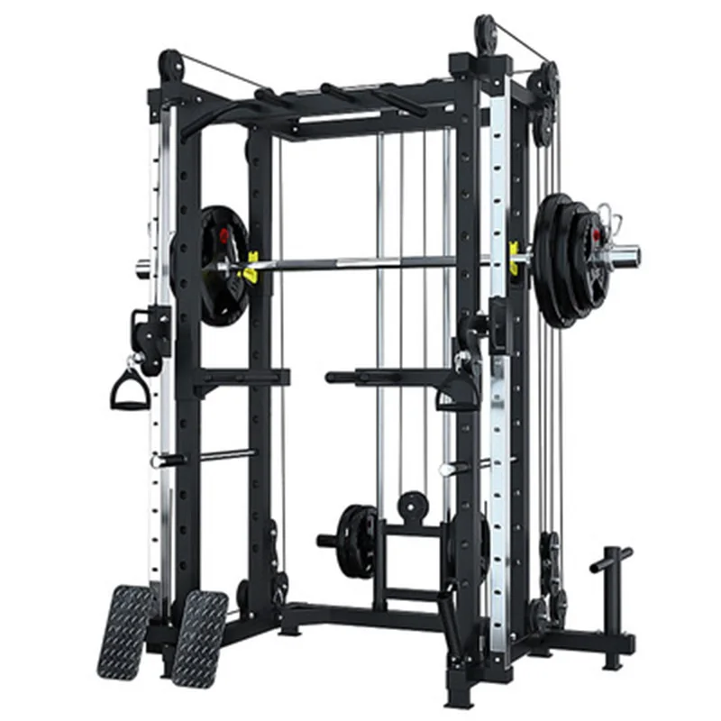 Smith gantry fitness home small bird training equipment high pull down fitness equipment set combination equipment squat rack
Smith gantry fitness home small bird training equipment high pull down fitness equipment set combination equipment squat rack