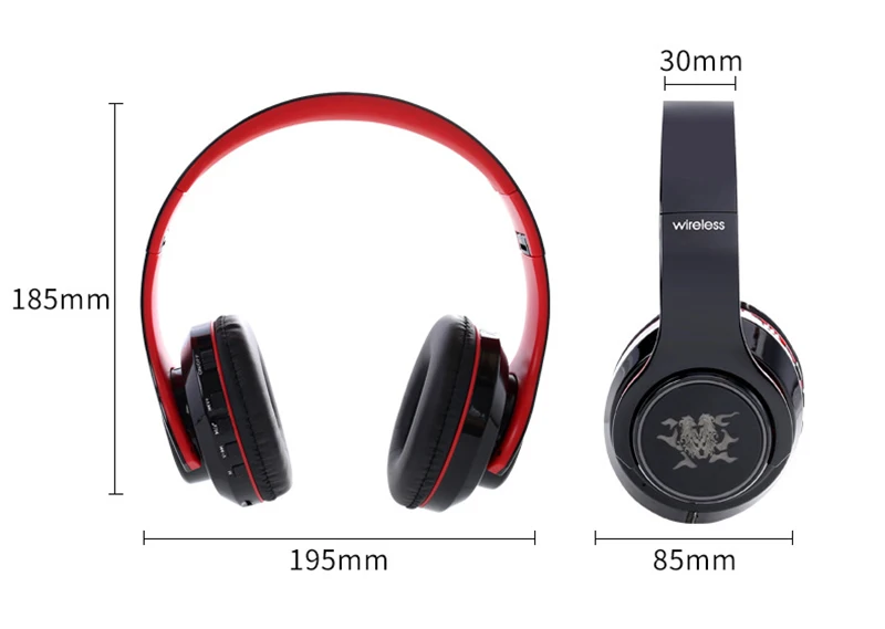 Earphone Call Insert TF Card Battery Level Indicator Breathing Light Skin-friendly Material Headset Button Microphone
Earphone Call Insert TF Card Battery Level Indicator Breathing Light Skin-friendly Material Headset Button Microphone