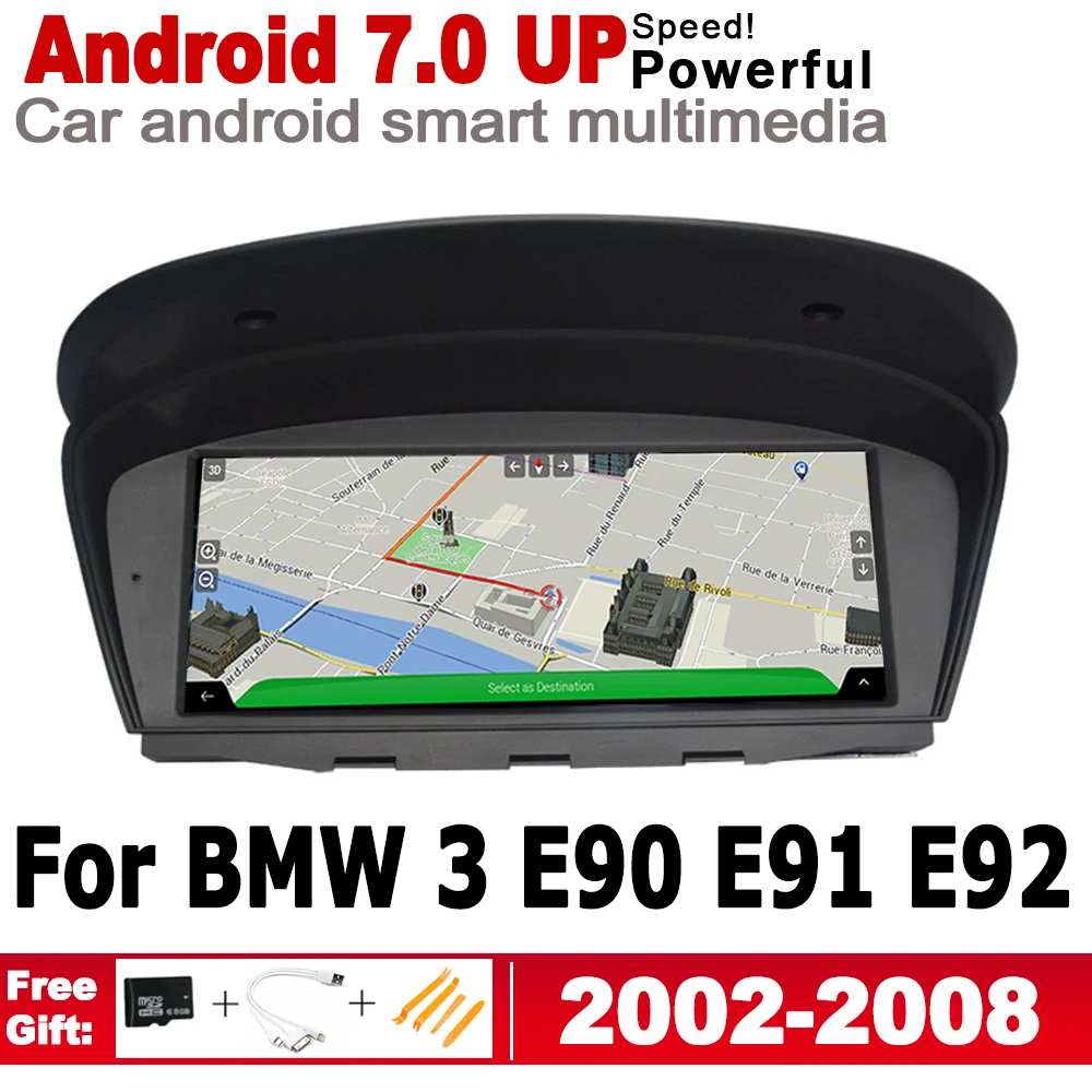 2 Din Автомобильный мультимедийный плеер для BMW 5 серии E39 1995 ~ 2003 радиоприемник Android