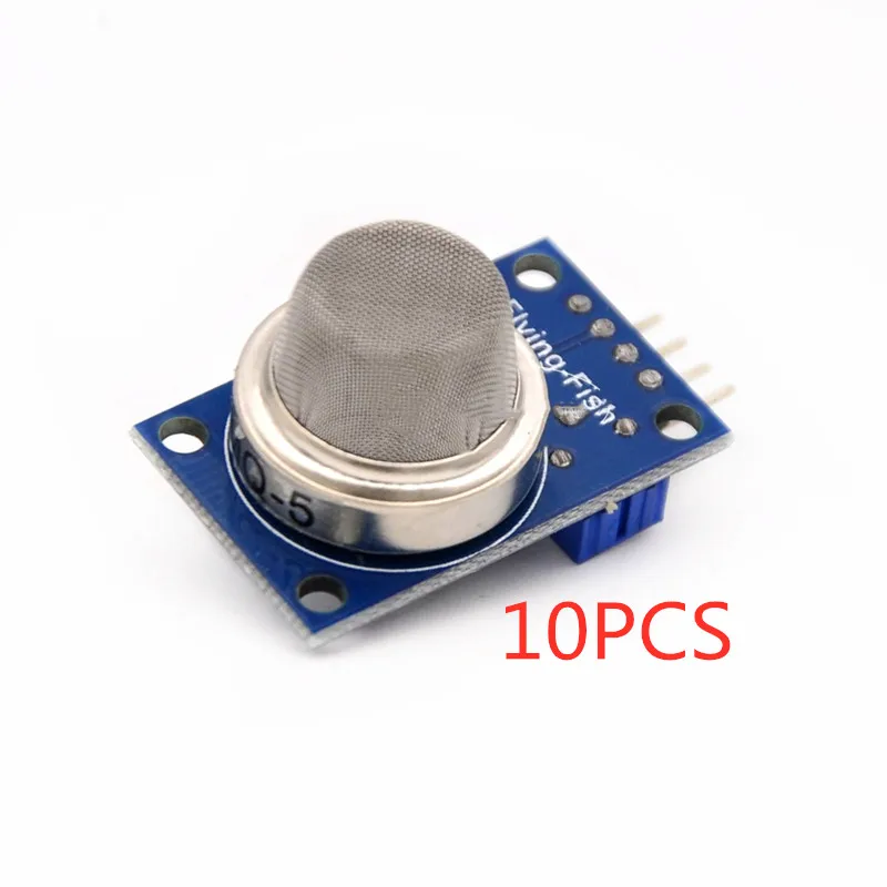 

10pcs MQ-5 MQ5 Methane Natural Gas Sensor Shield Liquefied Electronic Detector Module New for arduino