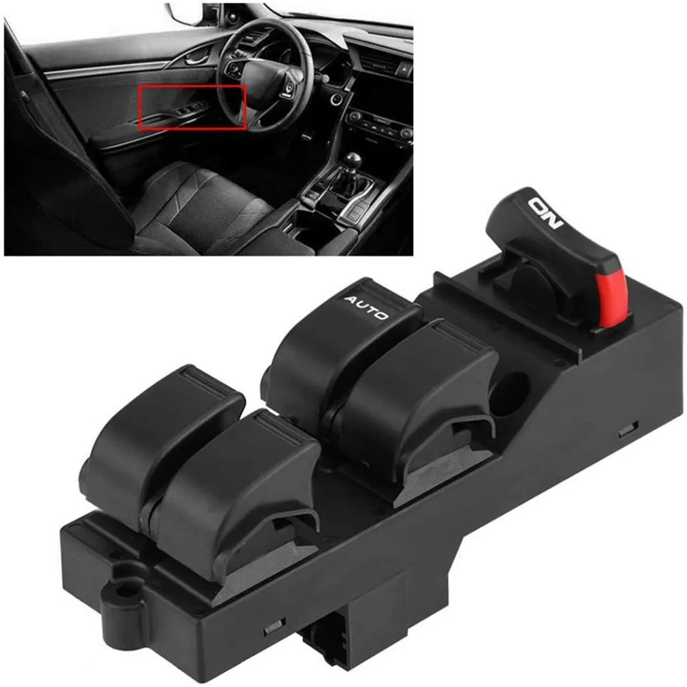 NEW Master Power Window Switch 83593-S04-9500 For Honda Civic CX EX HX LX Si 4 Door 1996-2000
NEW Master Power Window Switch 83593-S04-9500 For Honda Civic CX EX HX LX Si 4 Door 1996-2000