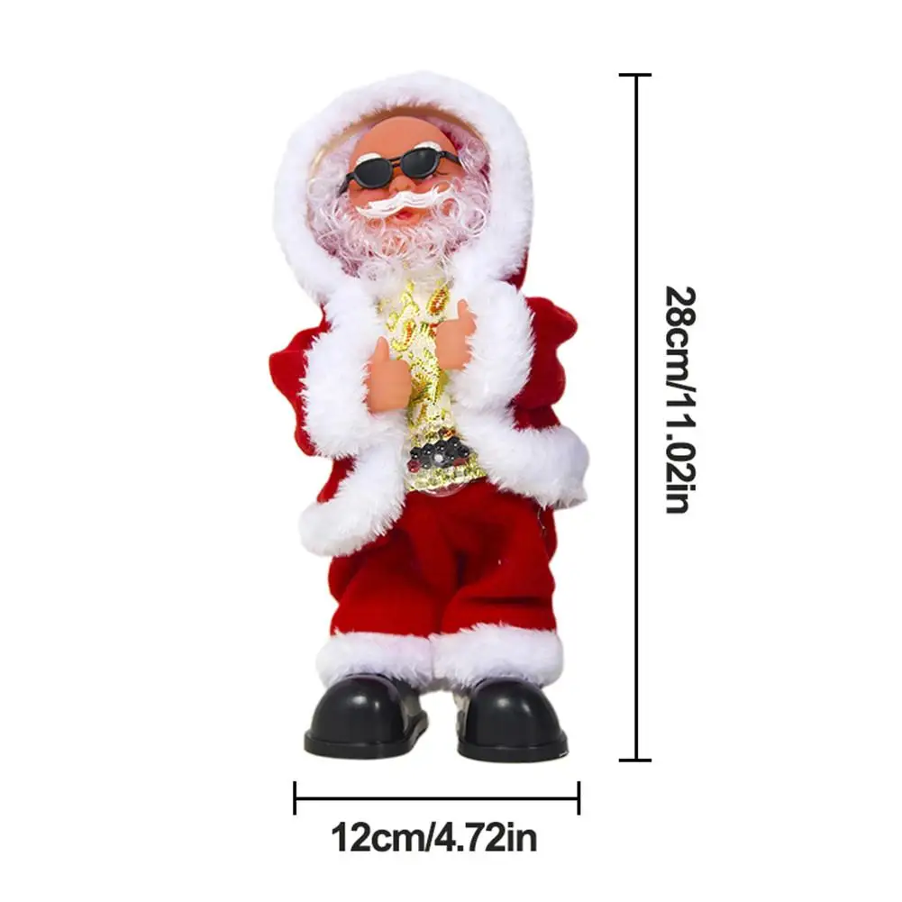 Electric Santa Claus Doll Dancing Music Toy Cute Christmas Gift Plush Doll New Year Christmas Decorations For Home
Electric Santa Claus Doll Dancing Music Toy Cute Christmas Gift Plush Doll New Year Christmas Decorations For Home