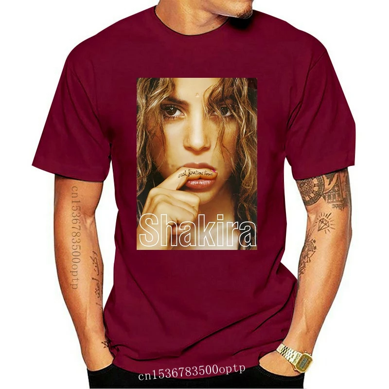 New Mans Unique Cotton Short Sleeves O Neck T Shirt Shakira Fixation T Shirt 011736
New Mans Unique Cotton Short Sleeves O Neck T Shirt Shakira Fixation T Shirt 011736