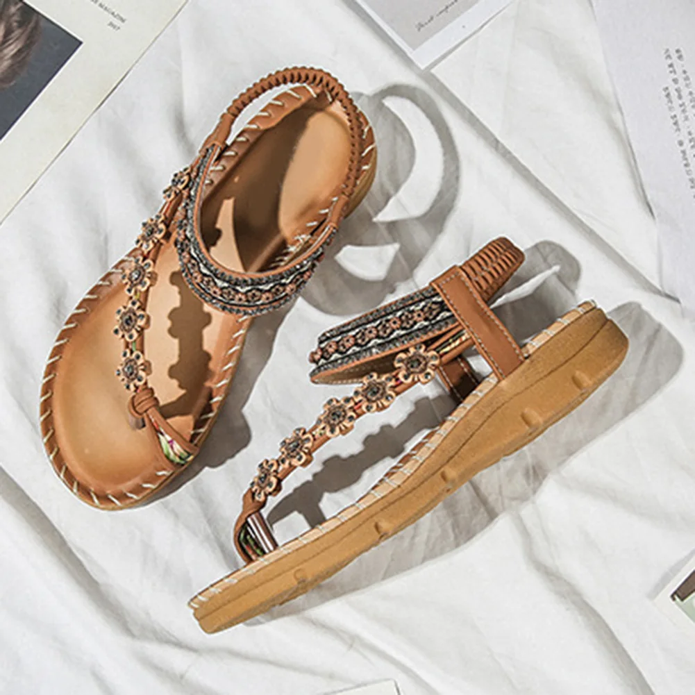 Newly Women Bohemia Sandals Open Toe Anti-slip Comfortable Breathable for Summer Beach DO99
Newly Women Bohemia Sandals Open Toe Anti-slip Comfortable Breathable for Summer Beach DO99