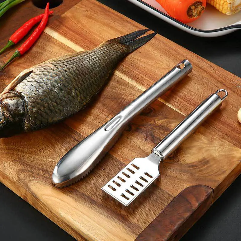 Stainless Fish scales Scraping Graters Fast Remove Fish Cleaning Peeler Scraper fish bone tweezers kitchen accessorie tool gadge
Stainless Fish scales Scraping Graters Fast Remove Fish Cleaning Peeler Scraper fish bone tweezers kitchen accessorie tool gadge
