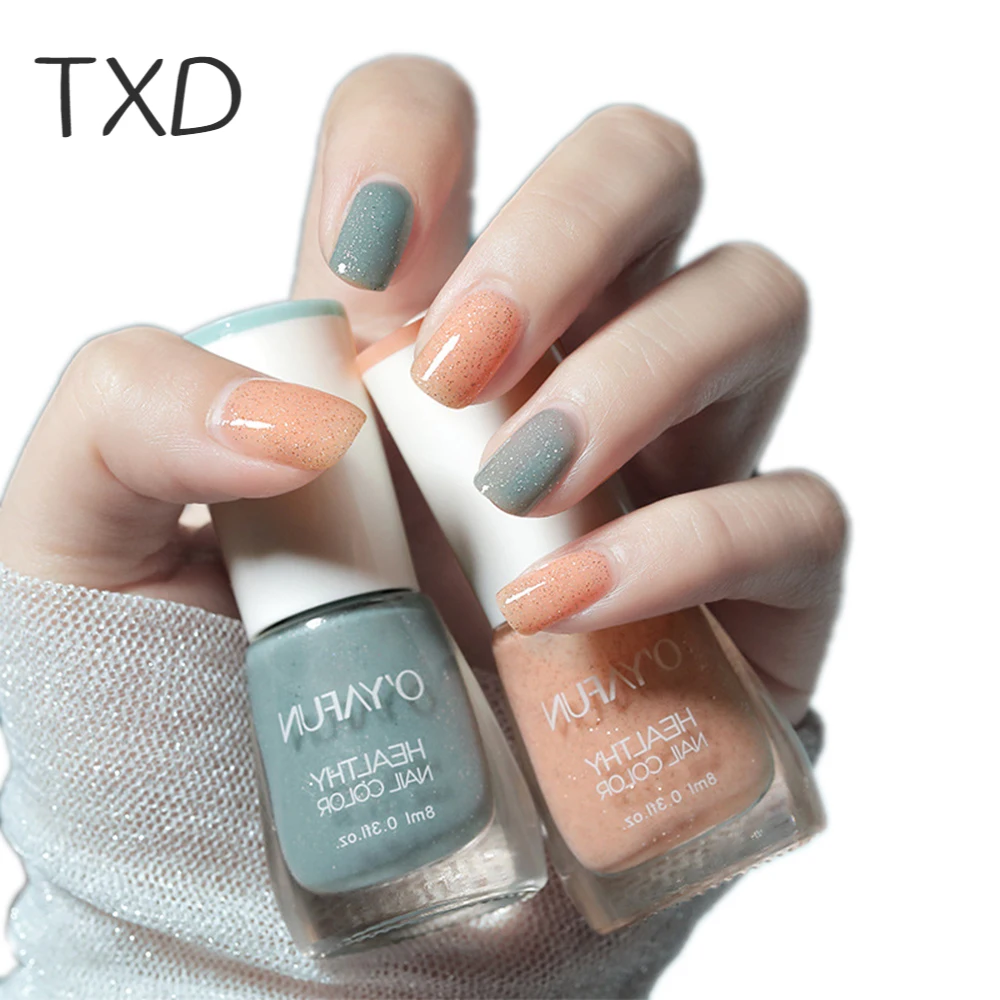 TXD 2021 Tear-off quick-drying nail art normal no light nail polish glitter sequins UV varnish matte not pungent
TXD 2021 Tear-off quick-drying nail art normal no light nail polish glitter sequins UV varnish matte not pungent