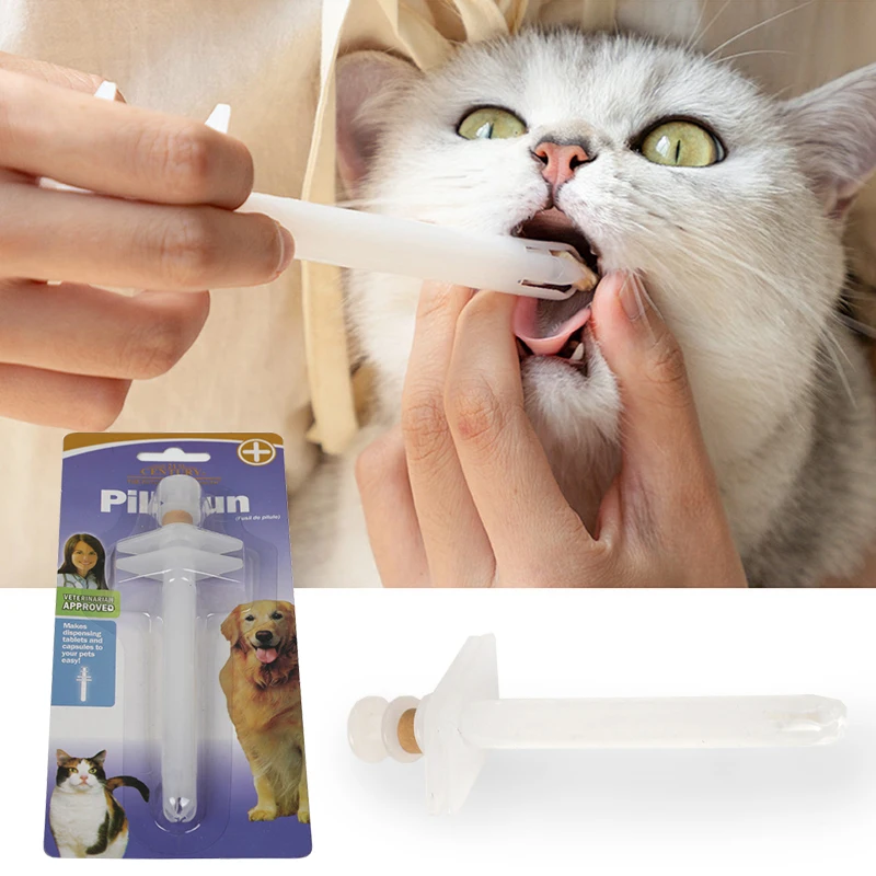 Pet Dog Cat Tablet Pill Gun Piller Push Dispenser Medicine Water Syringes Feed Convenient Durable Pet Accessory Medicine Syringe
Pet Dog Cat Tablet Pill Gun Piller Push Dispenser Medicine Water Syringes Feed Convenient Durable Pet Accessory Medicine Syringe