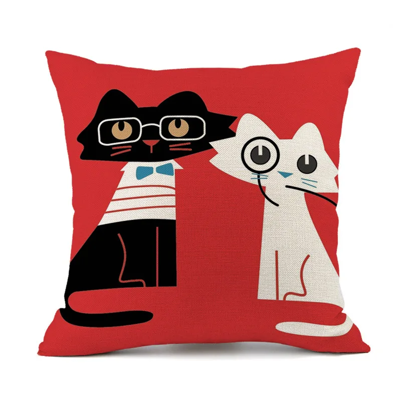 Cartoon Cute Cat Animal Pillowcase Cotton Linen Pillow Cushion Printing Decoration Cute Pillow Pillows Decor Home
Cartoon Cute Cat Animal Pillowcase Cotton Linen Pillow Cushion Printing Decoration Cute Pillow Pillows Decor Home