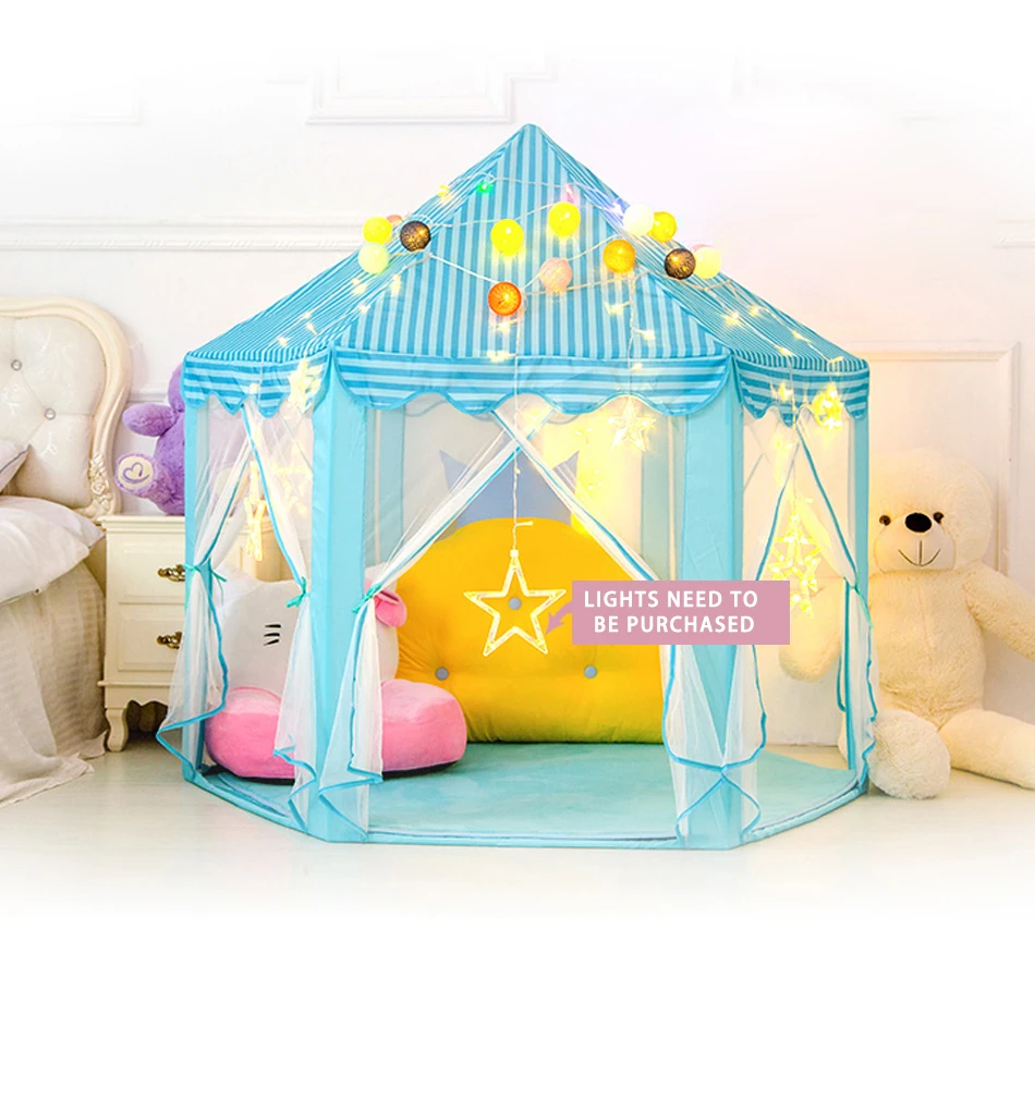 Kids Tent Princess Castle Children's Tent Tipi Infantil House For Children Teepee Cabana Room Decoration Carpet Playhouse Toy
Kids Tent Princess Castle Children's Tent Tipi Infantil House For Children Teepee Cabana Room Decoration Carpet Playhouse Toy