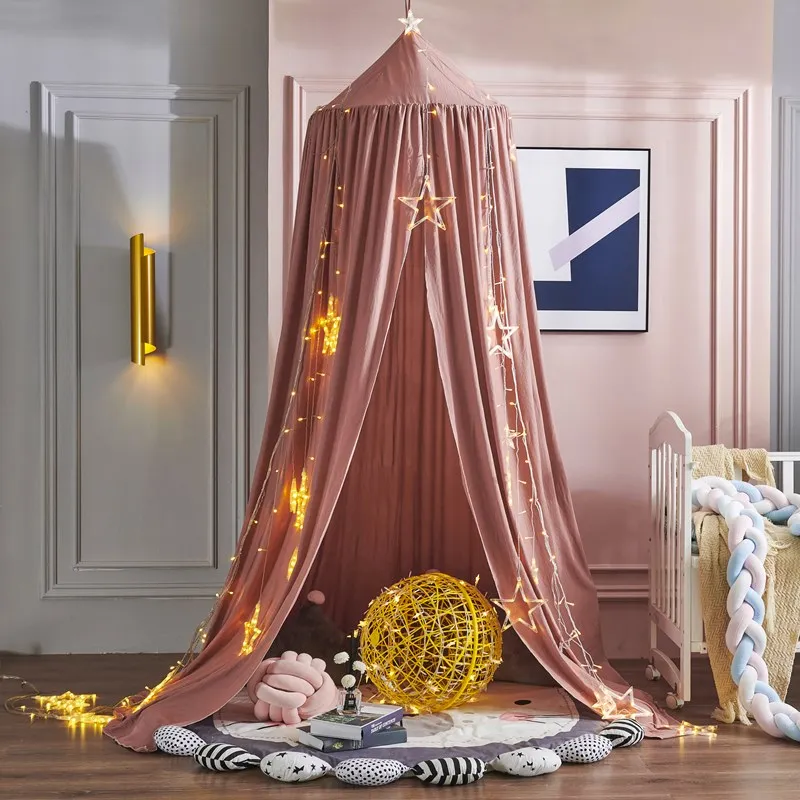 Mosquito Net for Boys Girls Baby Bed Canopy Crib Curtain Cotton Hanging Dome Mosquito Net Children Room Decor
Mosquito Net for Boys Girls Baby Bed Canopy Crib Curtain Cotton Hanging Dome Mosquito Net Children Room Decor