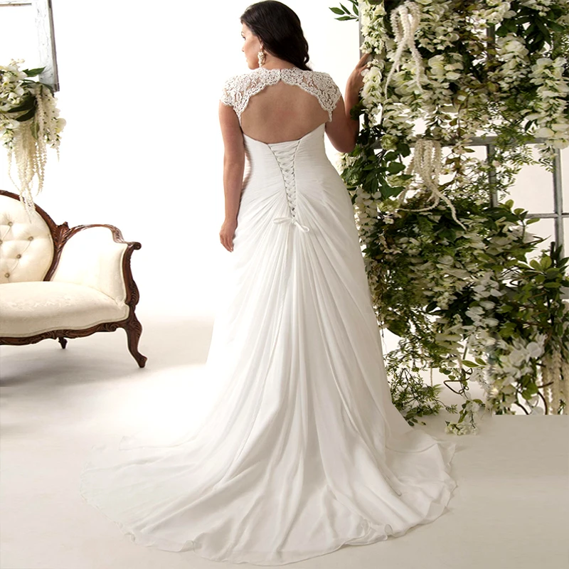 2021 Plus Size Deep V-neck Backless Dress for Wedding Women Summer Floor Length Lace White Dresses Elegant Ladies Party Clothes
2021 Plus Size Deep V-neck Backless Dress for Wedding Women Summer Floor Length Lace White Dresses Elegant Ladies Party Clothes