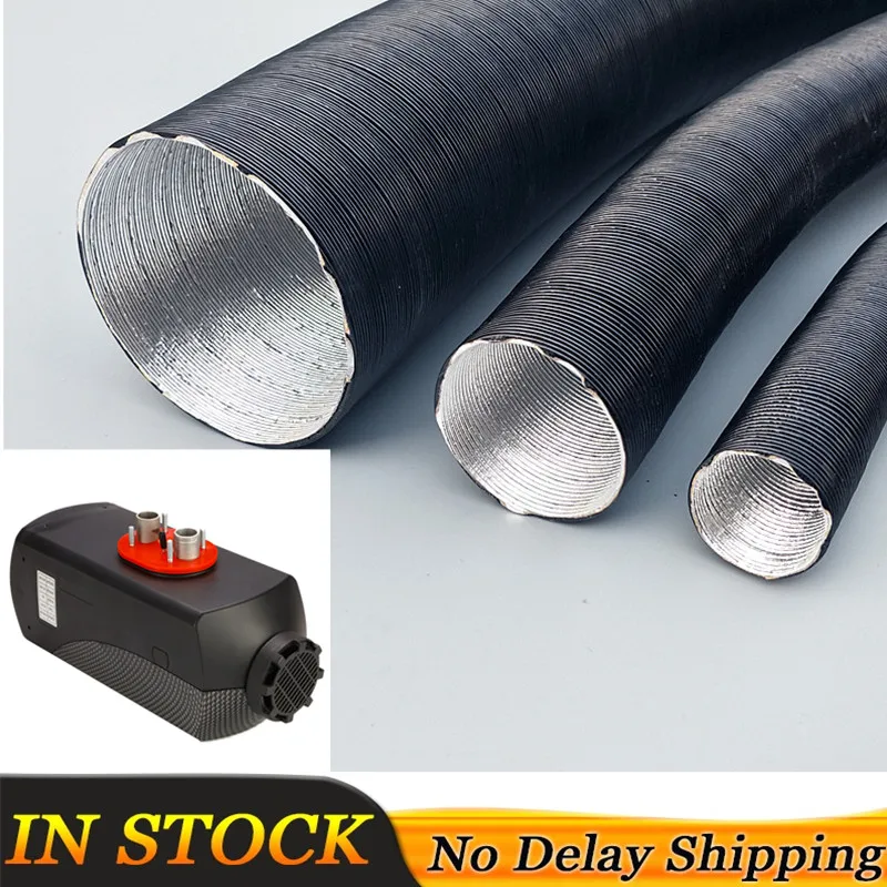 25/42/60/75/90mm Car Air Heater Ducting Pipe Hose Line Elongated 100cm Aluminium Foil Pipe Hose Corrugation Air Pipe Exhaust Fan
25/42/60/75/90mm Car Air Heater Ducting Pipe Hose Line Elongated 100cm Aluminium Foil Pipe Hose Corrugation Air Pipe Exhaust Fan