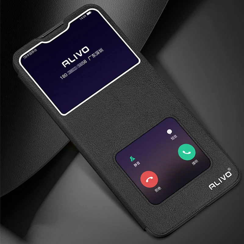 Чехол книжка для OPPO A72 A92 A52 A91 с окошком просмотра и подставкой A3S AX5 A5 A31 A9 2020 Reno 2 Z F 4