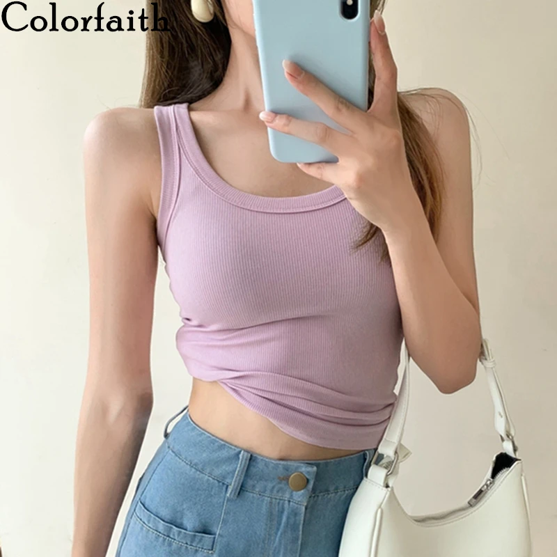 Colorfaith New 2021 Summer Autunm Women Vest Solid Multi Colors Tank Sexy Basic Minimalist Elasticity Bottoming Lady Tops V9099
Colorfaith New 2021 Summer Autunm Women Vest Solid Multi Colors Tank Sexy Basic Minimalist Elasticity Bottoming Lady Tops V9099